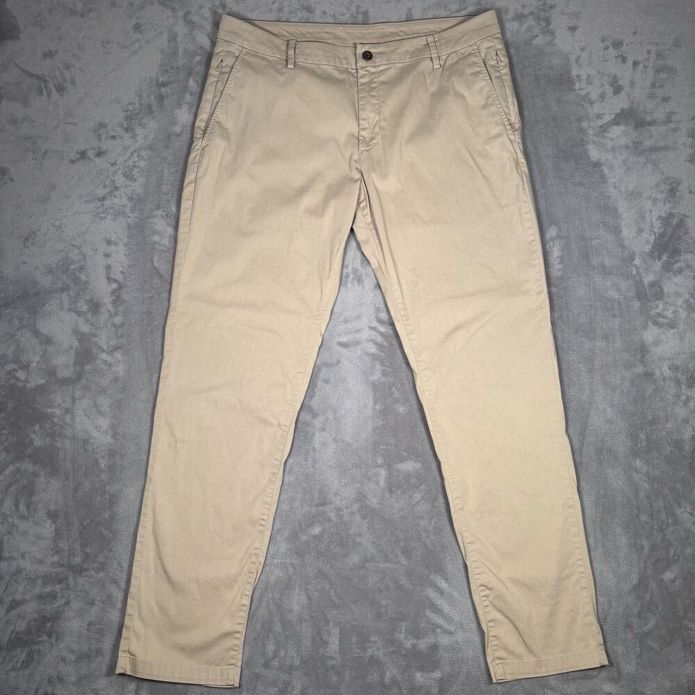 Bird Dogs Boomstick Pants Khaki Stretch Chino Tapered Mens Size 36x32